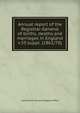 Annual report of the Registrar-General of births, deaths and marriages in England. v.35:suppl. (1861/70), Great Britain. General Register Office 