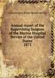 Annual report of the Supervising Surgeon of the Marine Hospital Service of the United States. 1875, United States. Public Health Service 