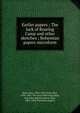 Earlier papers ; The luck of Roaring Camp and other sketches ; Bohemian papers microform, Harte, Bret, 1836-1902,Harte, Bret, 1836-1902. The luck of Roaring Camp, and other sketches,Harte, Bret, 1836-1902. Bohemian papers 