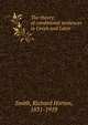 The theory of conditional sentences in Greek and Latin, Smith, Richard Horton, 1831-1919 