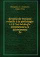 Recueil de travaux relatifs ? la philologie et ? l'arch?ologie ?gyptiennes et assyriennes, Maspero, G. (Gaston), 1846-1916 