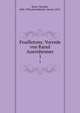 Feuilletons; Vorrede von Raoul Auernheimer. 1, Herzl, Theodor, 1860-1904,Auernheimer, Raoul, 1876- 