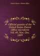 Official gazette of the United States Patent Office microform. Vol. 49, Nov.-Dec. 1889, United States. Patent Office 