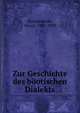 Zur Geschichte des bootischen Dialekts, Buttenwieser, Moses, 1862-1939 