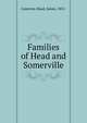Families of Head and Somerville, Cameron-Head, James, 1851- 