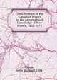 Contributions of the Canadian Jesuits to the geographical knowledge of New France, 1632-1675, Crouse, Nellis Maynard, 1884- 