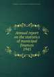 Annual report on the statistics of municipal finances. 1945, Massachusetts. Dept. of Corporations and Taxation. Bureau of Accounts 