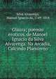 Glaura; poemas eroticos, de Manoel Ignacio da Silva Alvarenga. Na Arcadia, Calcindo Plamireno, Silva Alvarenga, Manuel Ignacio da, 1749-1814 