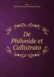 De Philonide et Callistrato, Kock, Friedrich Gustav Kiessling Theodor 