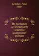 De poetarum Atticorum arte scaenica quaestiones quinque, Graeber, Paul, 1888- 