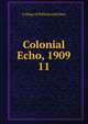 Colonial Echo, 1909. 11, College of William and Mary 