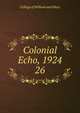 Colonial Echo, 1924. 26, College of William and Mary 