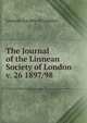 The Journal of the Linnean Society of London. v. 26 1897/98, Linnean Society of London 
