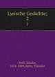 Lyrische Gedichte;. 2, Petfi, S?ndor, 1823-1849,Opitz, Theodor 