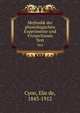 Methodik der physiologischen Experimente und Vivisectionen. Text, Cyon, Elie de, 1843-1912 