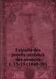 Extraits des procs-verbaux des sances. t. 13-15 (1848-50), Soci?t? philomathique de Paris,Imprimerie d'A. Ren? et Cie., printer,Imprimerie de Cosson, printer,Imprimerie de Louis Gu?rin, printer 