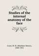 Studies of the internal anatomy of the face, Cryer, M. H. (Matthew Henry), 1840-1921 