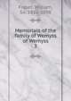 Memorials of the family of Wemyss of Wemyss. 3, Fraser, William, Sir, 1816-1898 