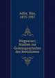 Wegweiser; Studien zur Geistesgeschichte des Sozialismus, Adler, Max, 1873-1937 