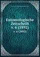 Entomologische Zeitschrift. v. 6 (1892), Internationaler Entomologischer Verein 