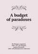 A budget of paradoxes, Augustus de Morgan 