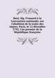 Benj. Sig. Frossard ? la Convention nationale; sur l'abolition de la traite des n?gres. Paris, le 12 d?cembre 1792, l'an premier de la R?publique fran?oise, Frossard, Benjamin-Sigismond, 1754-1830,France. Assembl?e nationale l?gislative (1791-1792),France. Assembl?e nationale l?gislative (1791-1792). Comit? colonial,France. Convention nationale. Comit? colonial 
