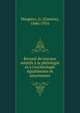 Recueil de travaux relatifs ? la philologie et ? l'arch?ologie ?gyptiennes et assyriennes, Maspero, G. (Gaston), 1846-1916 