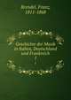 Geschichte der Musik in Italien, Deutschland und Frankreich. 1, Brendel, Franz, 1811-1868 