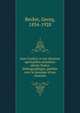 Jean Caulery et ses chanson spirituelles (seizi?me si?cle) Notice bibliographique, publi?e avec la musique d'une chanson, Becker, Georg, 1834-1928 