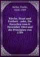 Kirche, Staat und Freiheit : oder, Die Encyclica vom 8. December 1864 und die Prinzipien von 1789, Keller, ?mile, 1828-1909 
