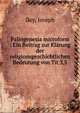 Palingenesia microform : Ein Beitrag zur Kl?rung der religionsgeschichtlichen Bedeutung von Tit 3,5, Dey, Joseph 