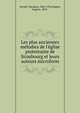 Les plus anciennes m?lodies de l'?glise protestante de Strasbourg et leurs auteurs microform, G?rold, Th?odore, 1866-1956,Wagner, Eug?ne, 1878- 