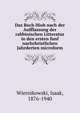 Das Buch Hiob nach der Aufflassung der rabbinischen Litteratur in den ersten funf nachchristlichen Jahrderten microform, Wiernikowski, Isaak, 1876-1940 