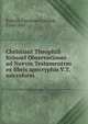 Christiani Theophili Kvinoel Observationes ad Novvm Testamentvm ex libris apocryphis V.T. microform, K?hn?l, Christian Gottlieb, 1768-1841 