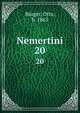 Nemertini. 20, B?rger, Otto, b. 1865 
