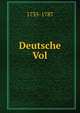 Deutsche Vol, 1735-1787 