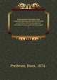 Experimental-Zoologie; eine zusammenfassung der durch Versuche ermittelten Gesetzmszigkeiten tierischer formen und Verrichtungen. 1, Przibram, Hans, 1874- 