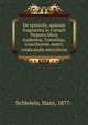 De epistolis, quarum fragmenta in Corneli Nepotis libris traduntur, Corneliae, Gracchorum matri, vindicandis microform, Schlelein, Hans, 1877- 