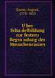 U?ber Scha?delbildung zur festern Begru?ndung der Menschenrassen, Zeune, August, 1778-1853 