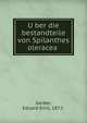 U?ber die bestandteile von Spilanthes oleracea, Gerber, Eduard Emil, 1872- 