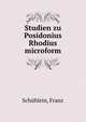 Studien zu Posidonius Rhodius microform, Sch?hlein, Franz 