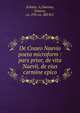 De Cnaeo Naevio poeta microform : pars prior, de vita Naevii, de eius carmine epico, Sch?tte, A,Naevius, Gnaeus, ca. 270-ca. 200 B.C 