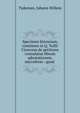 Specimen literarium, continens in Q. Tullii Ciceronis de petitione consulatus librum adnotationem. microform : quod ., Tydeman, Johann Willem 
