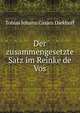 Der zusammengesetzte Satz im Reinke de Vos., Tobias Johann Casjen Diekhoff 