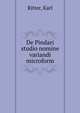 De Pindari studio nomine variandi microform, Ritter, Karl 