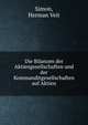 Die Bilanzen der Aktiengesellschaften und der Kommanditgesellschaften auf Aktien, Simon, Herman Veit 