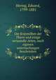 Die Krazmilben der Thiere und einige verwandte Arten, nach eigenen untersuchungen beschrieben, Hering, Eduard, 1799-1881 