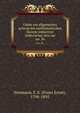 Ueber ein allgemeines princip der mathematischen theorie inducirter elektrischer strome. no. 36, Neumann, F. E. (Franz Ernst), 1798-1895 