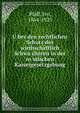 U?ber den rechtlichen Schutz des wirthschaftlich Schwa?cheren in der ro?mischen Kaisergesetzgebung, Pfaff, Ivo, 1864-1925 