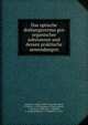 Das optische drehungsvermo?gen organischer substanzen und dessen praktische anwendungen, Landolt, H. (Hans), 1831-1910,Scho?nrock, O. (Otto), b. 1870,Lindner, P. (Paul),Schu?tt, F. (Franz), b. 1859 Dec. 13,Berndt, L. (Ludwig),Posner, T. (Theodor), b. 1871 